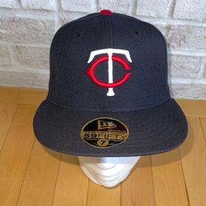 New Era 59Fifty Minnesota Twins Fitted Hat Size 7